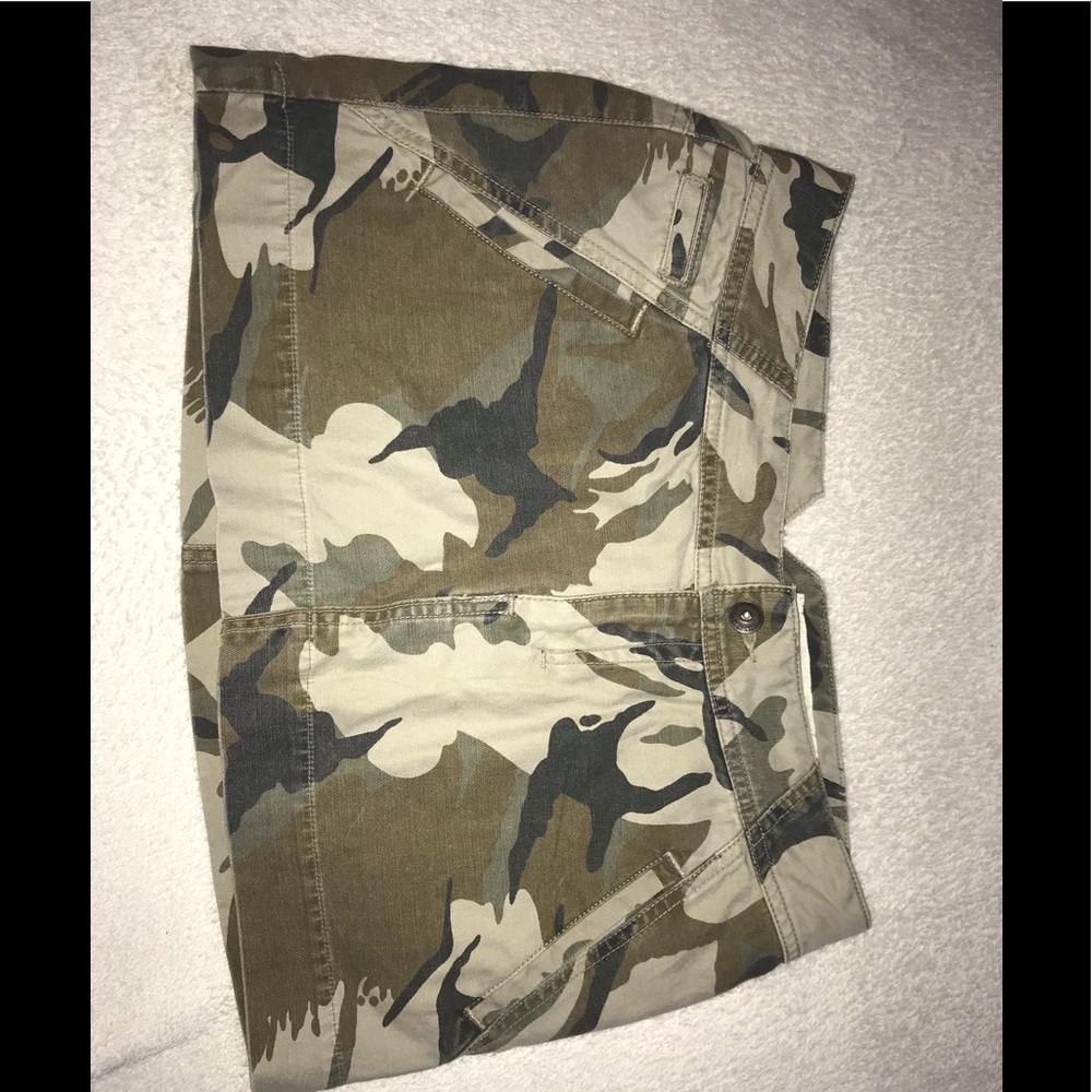 Camouflage skirt